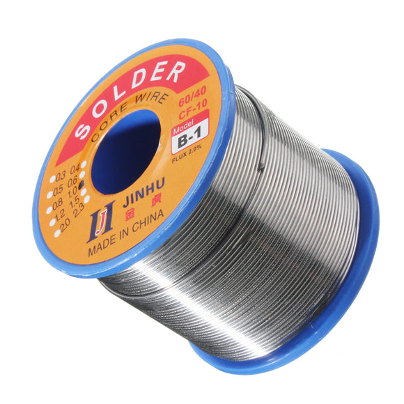 400g 60/40 Tin Lead 1.8-2.2% Flux 1.0mm Dia Soldering Solder Wire Reel