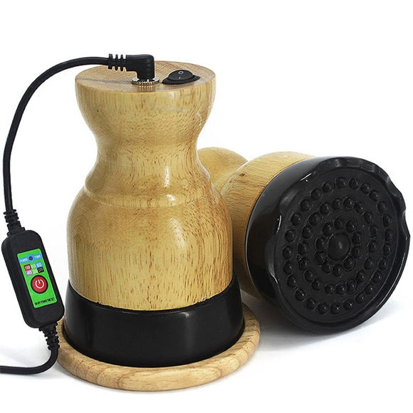 Far Infrared Thermal Stone Needle Scraping Moxibustion Warm Electric Physical Therapy Massager