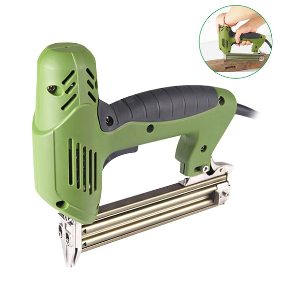 Raitool 220V 1800W Electric Staple Straight Nail Gun 10-30mm Special Use 30/min Woodworking Tool