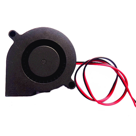 24V DC 0.1A 50mm*50mm*15mm Blow Radial Cooling Fan For 3D Printer