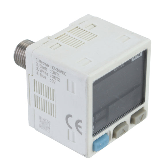 DP-101 NPN Digital Vacuum Negative Pressure Sensor Pressure Controller -100 to +100 kPa