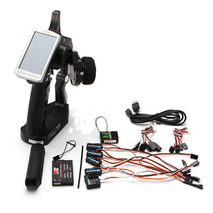 Flysky FS-iT4S 2.4GHz RC System Boat And Car Transmitter With Sensor Set