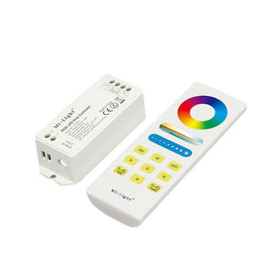 Milight DC12V-24V FUT043A 15A RGB LED Strip Light Controller + 2.4G RF Wireless Remote Control