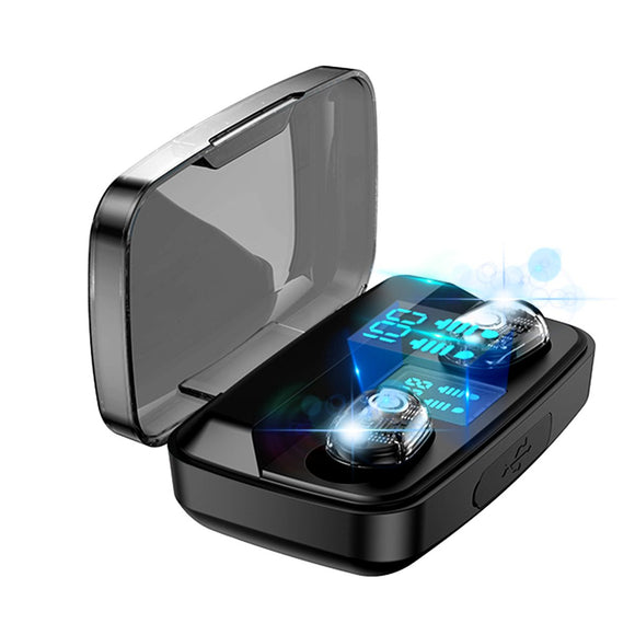 Bakeey TWS Wireless bluetooth Headphone 3600mAh LED Display IPX7 Waterproof HIFI Sports Earphone with Charging Box