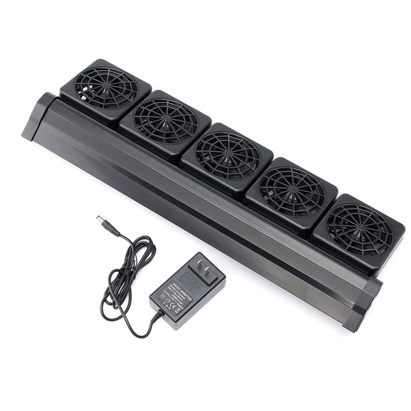 Aquarium Cooling Fan Fish Tank Cold Wind Chiller 2 Level Convenien 100-240V