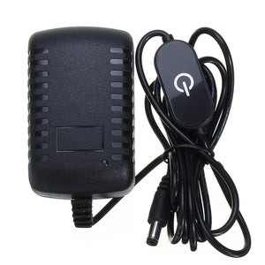 1.5M 2M AC110-240V To DC12V 2A 24W Power Adapter with Touch Dimmer Switch US Plug for LED Strip Light