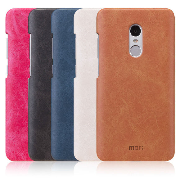 MOFI PU Leather Soft Back Case For Xiaomi Redmi Note 4X/Xiaomi Redmi Note 4 Global Edition