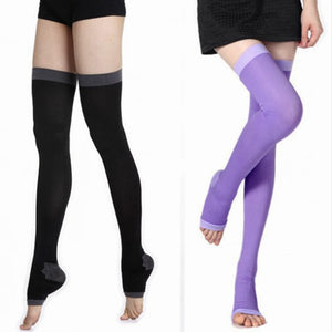 Slimming Socks Stretch Yarn Ladies Beauty Leg Shaper Sleeping Thin Women Compression