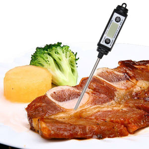 Digital Pen Style Probe Thermometer Food Cooking BBQ Grill Long Probe Thermometer