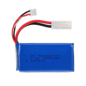 Feilun 7.4v 1500mAh 2S Lipo Battery for FT009 Rc Boat Model Parts FT009-15