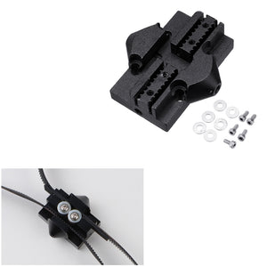 All Metal M3 Delta Kossel Fisheye Effector Suitable For 10mm Bandwidth Timing Belt 3D Printer Part