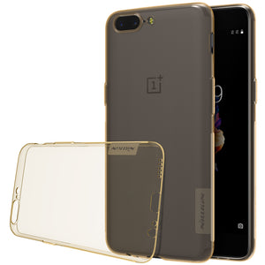 NILLKIN Ultra Thin Translucent Soft TPU Protective Back Case For OnePlus 5