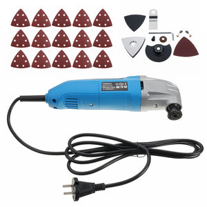 22000RPM Oscillating Multi Tool 280W Universal Multifunctional Wood Laminator Trimmer Machine Woodworking Set