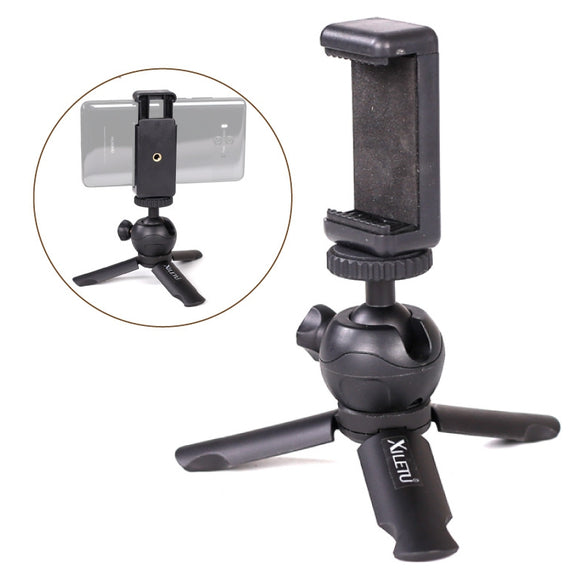 XILETU XS-1 Universal Mini Short Tripod 1/4 Screw Hole For Smartphone DSLR Zhiyun Feiyu Gimbal