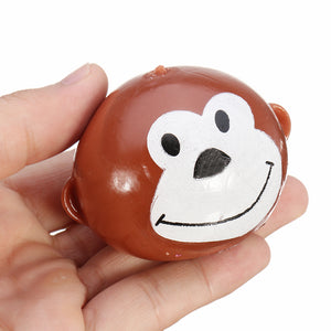 Smash-it Simulation Tricky Finger Vent Monkey Reduce Stress Toys For Kids Children Gift