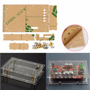 Acrylic Case for TDA7492P Digital bluetooth 4.0 Audio Receiver Power Amplifier Module Board