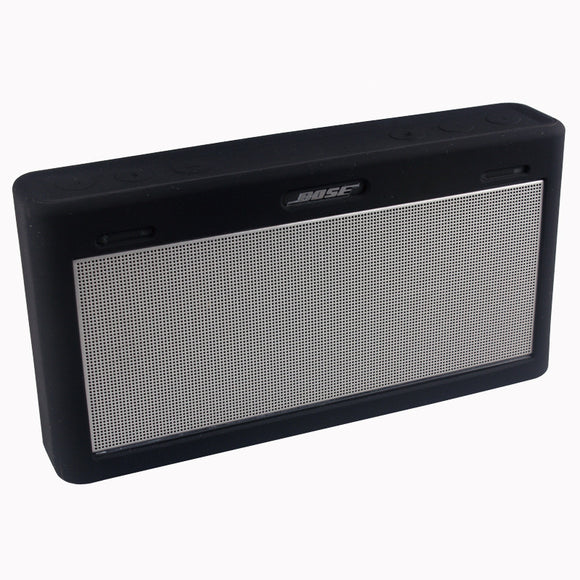 LEORY Speaker Case Silicone Protective Shockproof Storage Bag Cover for BOSE III Speaker