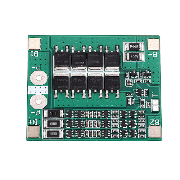 3S String 25A 11.1V 12V 14.8V 16.8V 18650 Lithium Battery Overcharge and Over Discharge Protection Board