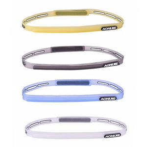 Silicone Sweatband Multifunction Sports Headwear Running Cycling Sweat Control Head Band