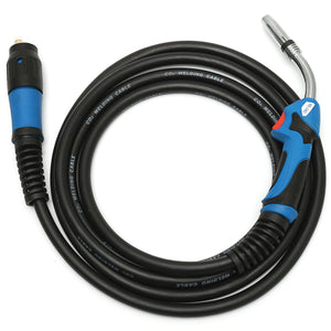 MB24 MIG Welding Gun Torch 250 Amp w/5M Lead Binzel Style Euro Adapter