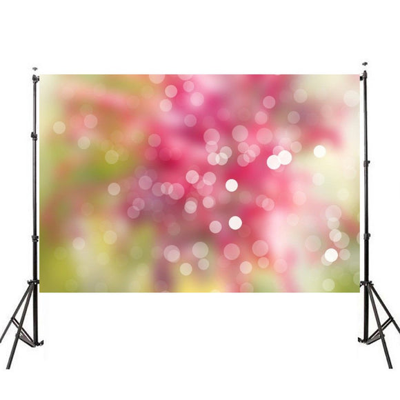 5x3FT 7x5FT Pink Fuzzy Aperture Photography Backdrop Studio Prop Background