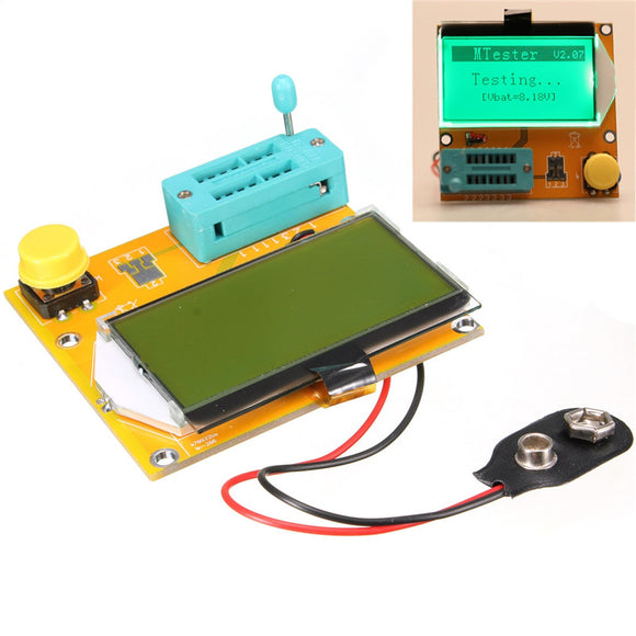 LCR-T3 Transistor Tester Resistance Capacitance Diode ESR SCR Inductance Meter