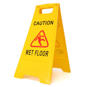 Professional Wet Floor Warning Caution Hazard Cleaning Slippery Safety Sign