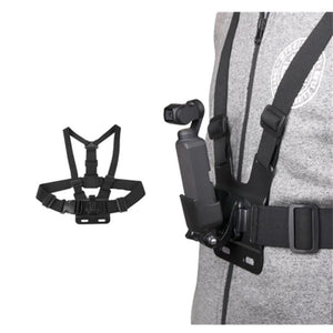 Sunnylife Camera Chest Strap Belt Mount Strap+Adapter for DJI OSMO POCKET & GOPRO