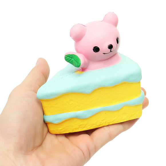 Squishy Bear Cake 10cm Slow Rising Collection Gift Decor Toy