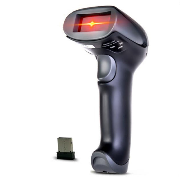 2.4G Wireless Handheld Laser USB Barcode Barcode Scanner Reader POS Label