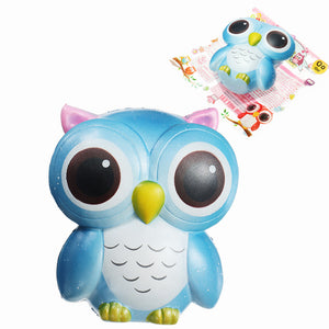 Sunny Squishy Owl 15cm Gift Slow Rising With Packaging Cute Animals Collection Decor Toy