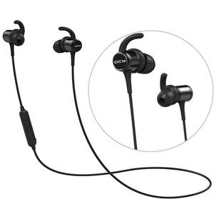 QCY M1C Wireless bluetooth 5.0 Earphone Magnet Adsorption Sport Stereo Earbuds Headphone with Mic from xiaomi Eco-System