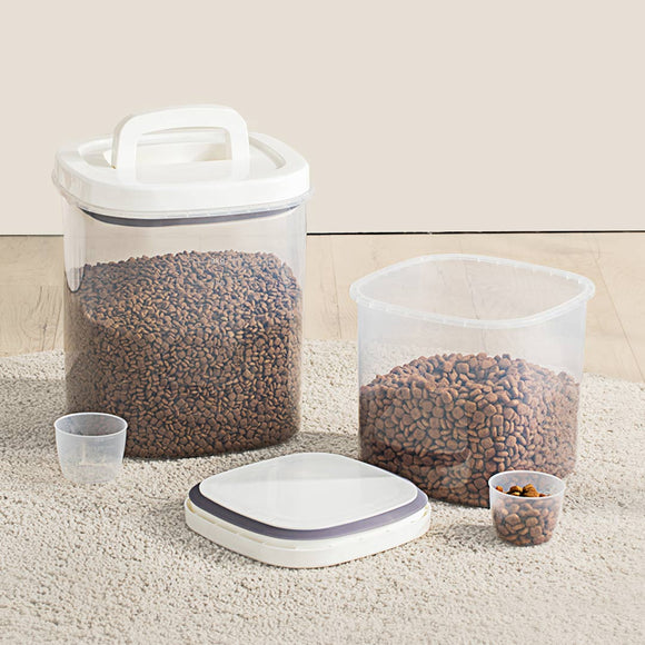 Jordan&Judy S/L Cereal & Dry Sealed Jar Kitchen Plastic Grain Boxes Tanks Food Storage Container Rice Snacks Sugar Storage Bucket Leak Proof