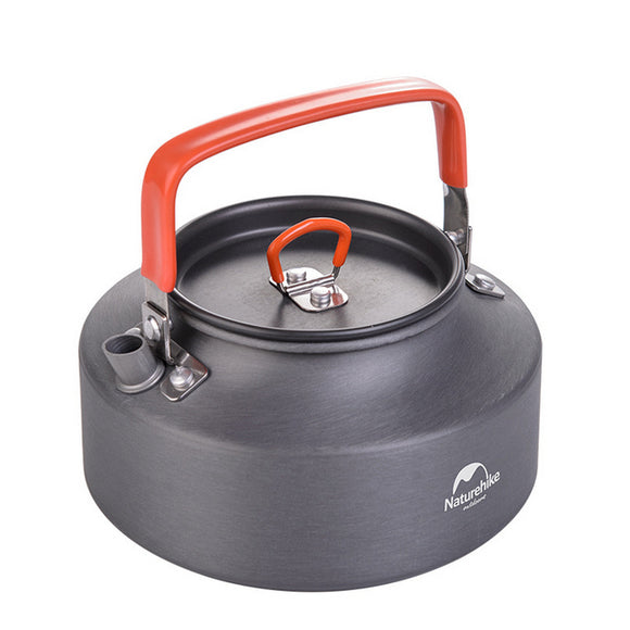 Naturehike NH17C020-H 1.1L 3-4 Person Alumina Outdoor Kettle Portable Camping Hiking Travel Teapot