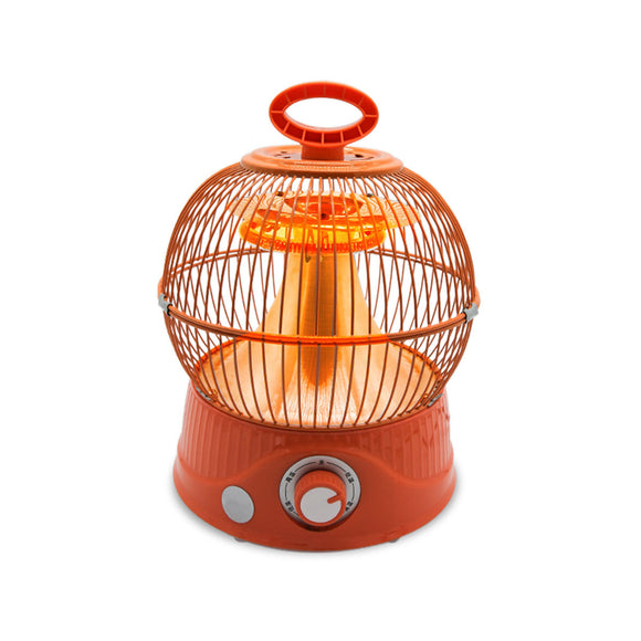 220V 900W Mini Heater Fan Household Energy Saving Bird Cage Shape Electric Heater Fan