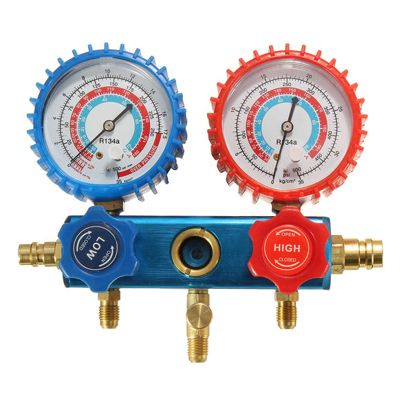 Car HVAC R134a Refrigeration Air Conditioning H/L Manifold Gauge Set Maintenance Tools AC Diagnostic Refrigerant