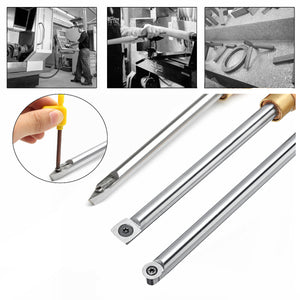 Round Square Diamond Wood Turning Tool Carbide Insert Cutter Tools Straight Multi Bit Lathe Set