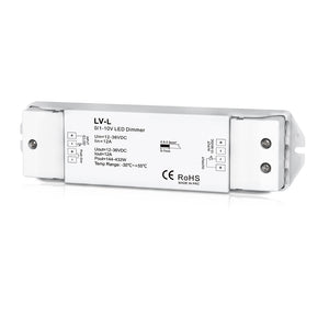 LV-L DC12-36V To 0/1-10V PWM Constant Current LED Dimmer Controller for Single Color Strip Light