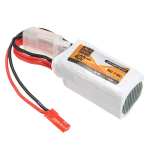 ZOP Power 11.1V 400mAh 60C 3S Lipo Battery JST Plug