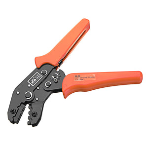 COLORS SN-02 0.25-2.5mm2 24-14AWG Crimping Press Pliers Wire Stripper for Non-Insulated Terminals