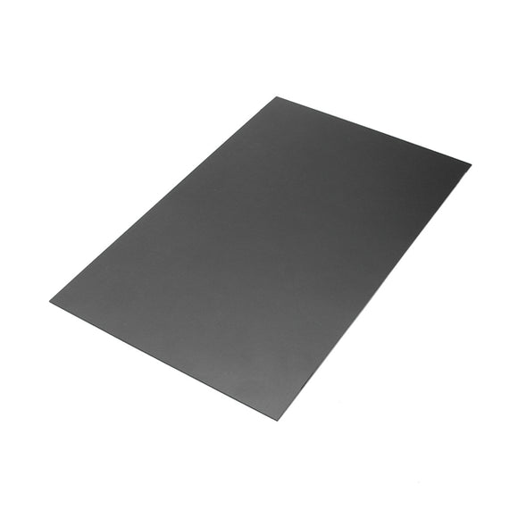 200 X 300 X 1mm Black Thermoplastic Sheet Plastic Plate