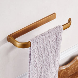 KCASA KC-BR544 Bronze Towel Rack Wall Mounted Towel Holder Rust Protection For Bathroom Accessories