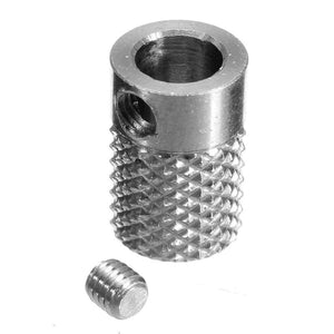 10pcs of DIY Feeder Knurled Wheel Extruder Drive Gear Stainless Steel For 3D Printer Accessories