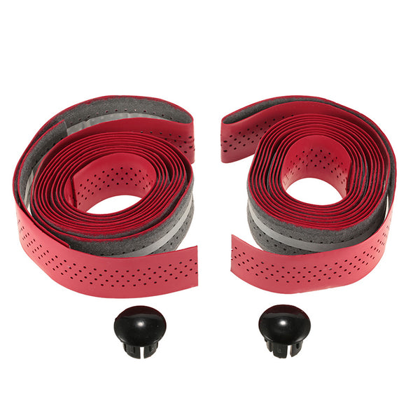 GUB-1620 2pcs Bicycle Handlebar Tape with 2 Bar Plug Belt Strap Bicycle Parts