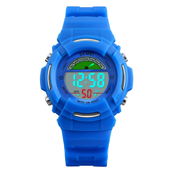 SKMEI 1272 LED Digital Display Watch Kid Outdoor Sport Children Wrist Watch