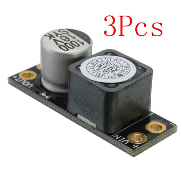 3Pcs L-C Power Filter-2A RTF Lc Filter (3AMP 2-4S) LC Module Lllustrated Eliminate Moire