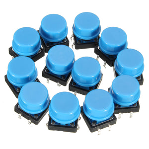 20Pcs Tactile Push Button Switch Momentary Tact Caps