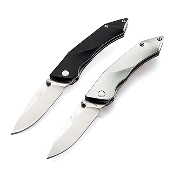 Enlan M026 166mm 8CR13MOV Stainless Steel Blade Aluminum Handle Multifunctional Mini Folding Knife