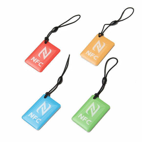 4PCS  Waterproof NFC Tags NDEF Ntag216 13.56mhz RFID Smart Card