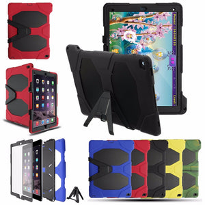 Heavy Duty Detachable Stand Holder Silicone Case For iPad Pro 12.9 2015"